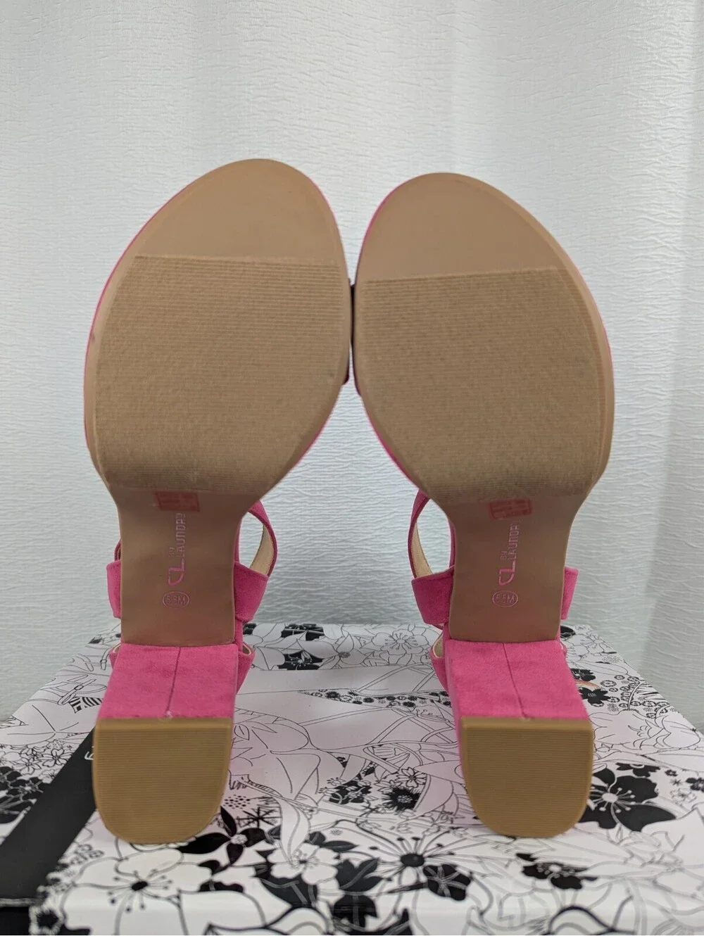 CL by Laundry - Go On 2 - Women's - Block Heels / Platform Sandals - Size 5.5